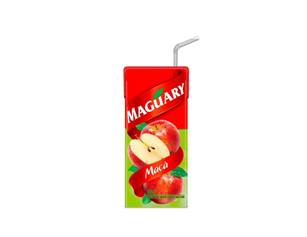 SUCO PEQUENO MAGUARY MAÇÃ 200 ML (CX 27 UN)